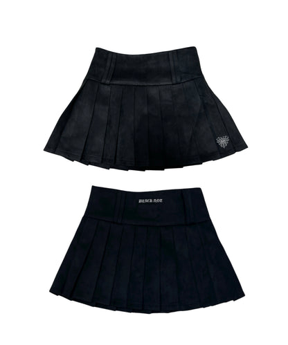 スエードプリーツスカート / Suede Pleated Skirt