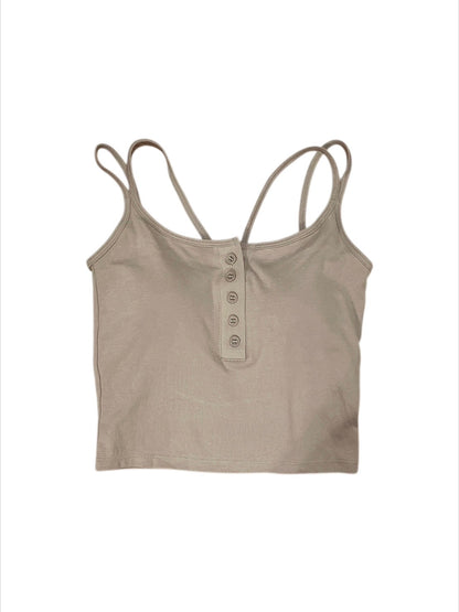 ボタン付きキャミソール | Buttoned Camisole