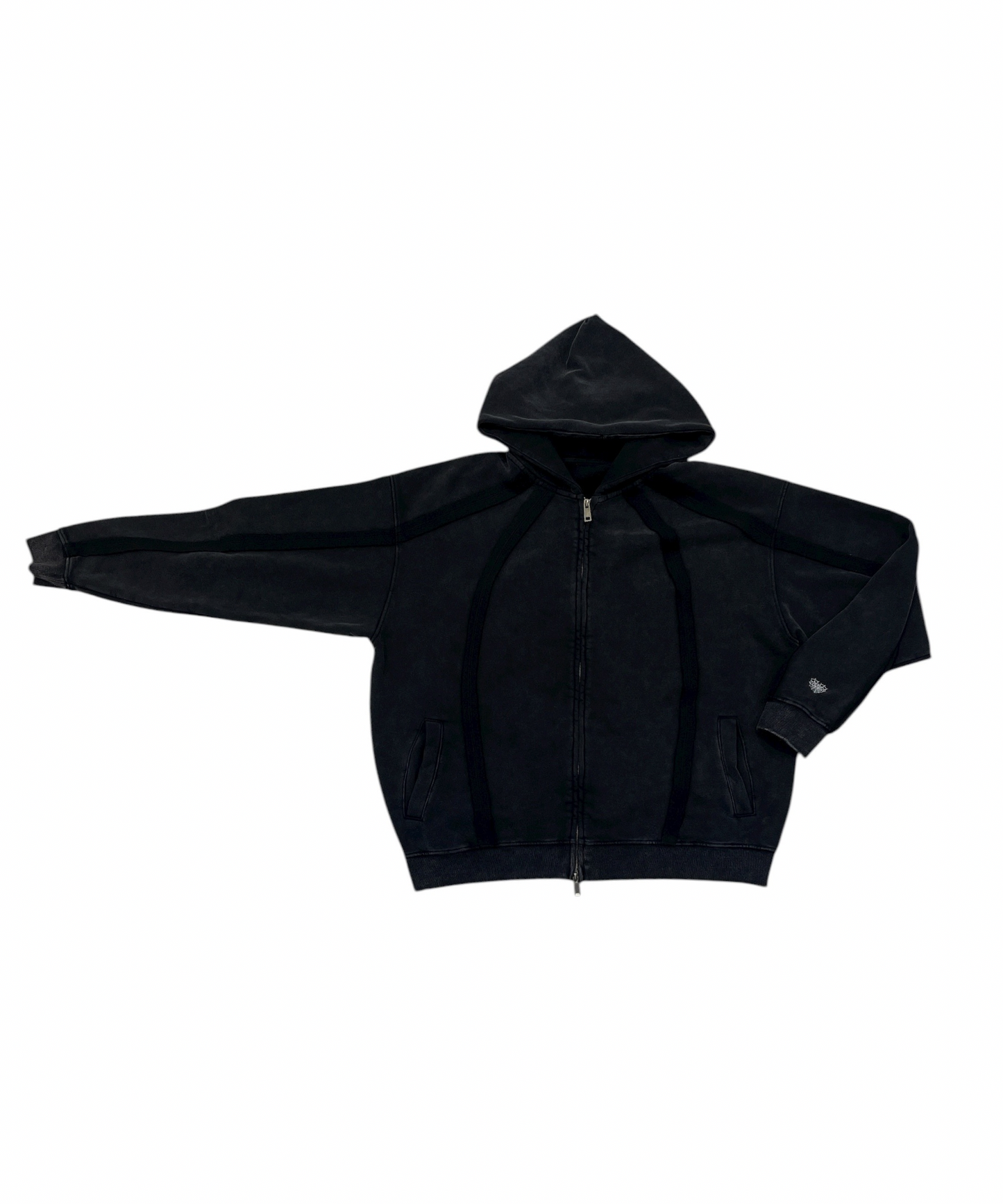 フェードラインジップパーカー / Fade Line Zip Hoodie