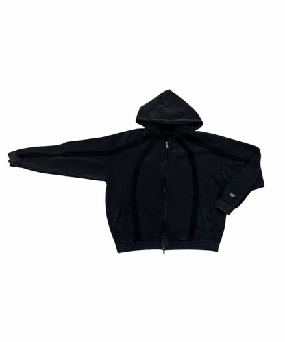 フェードラインジップパーカー / Fade Line Zip Hoodie